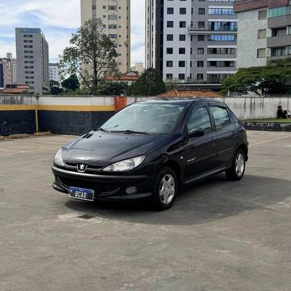 PEUGEOT 206 1.4 MOONLIGHT 8V FLEX 4P MANUAL